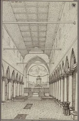 Interiér aquilejské katedrály