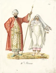 Arabský pár (vytisknout)