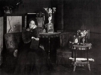 Vera Fjodorovna Komissarzhevskaya, ruská herečka, c1900