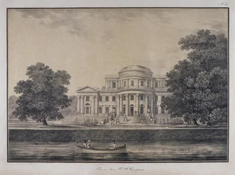 Palác Yelagin v Petrohradě, 1823