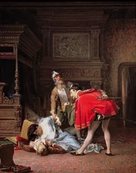 Scéna z Bartolomějské noci, 1870
