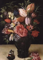 Zátiší květin, 1620-21 (olej na mědi)