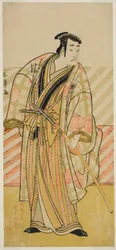 Herec Onoe Matsusuke I v neidentifikované roli