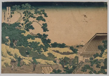 Fuji ze Surugadai v Edogu