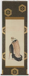 Six Immortals of Poetry: Kisen Hoshi, období Edo, ca. 1806-1808.