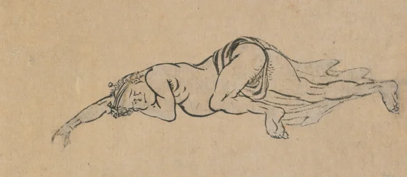 Spící muž, konec 18.-začátek 19. století.
