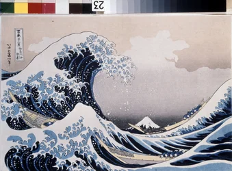 Velká vlna u pobřeží Kanagawa