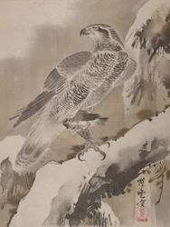 Eagle Holding Small Bird, ca. 1887.