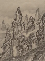 Skalnatá krajina, ca. 1887.