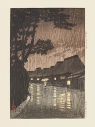 Soshu Maekawa No Ame (Déšť v Maekawě, provincie Sagami) (1932)