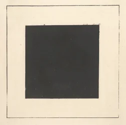 Černý čtverec ze „Suprematismus: 34 kreseb“