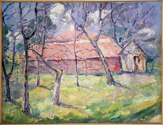 Krajina poblíž Kyjeva, Ukrajina
