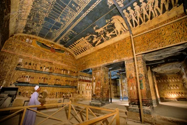 Hrobka Setiho I., Nová říše, Údolí králů, Egypt, faraon, král, astronomické...