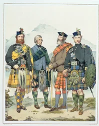 John MacLachlan, Hugh Grahame, James MacFarlane a Angus Colquhoun, čtyři z 