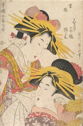 Všechny části P Hayashi ts od Kikukawy Eiyamy, Utagawa Kunisada, Návrh d Utagawa Kunimaru, 19. řada.