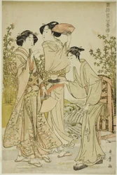 Elegantní potěšení: Vůně květin, vlevo (Furyu hana no ka asobi, ge)