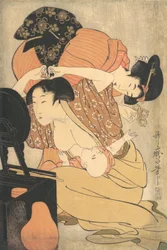 Matka a dítě, ca. 1793.