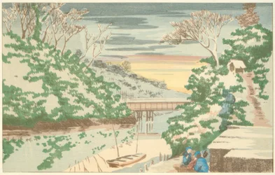 Sníh v Ochanomizu