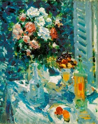 Květiny a ovoce, 1911-1912.