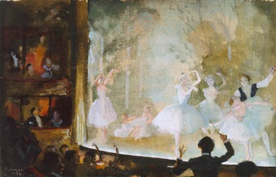 Ruský balet, Champs-Elysées: Les Sylphides, 1932