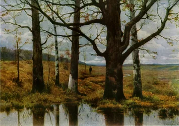 Podzimní krajina, c1908, 1965.