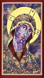 Ikona Fialové Madony