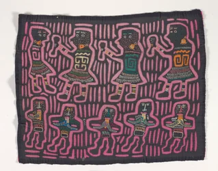 Panel košile (mola), c.1950 (Aplikovaná bavlna)