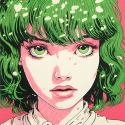 Herkän tytön risografia 2