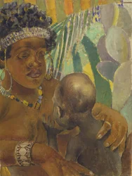 Černá žena, 1907