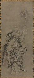 Hotei s Daoist Immortals: Immortal with Gourd and Dragon