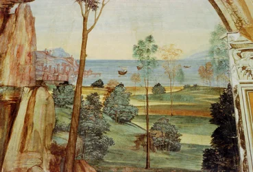 Život svatého Benedikta (detail)