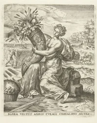 Léto: Ceres s rohem hojnosti The Four Seasons (název série)
