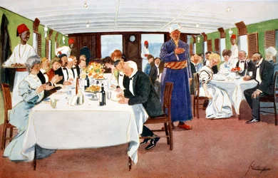 „Projev po večeři“, 1908.
