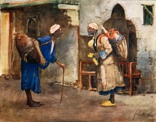 Setkání vod, z „Světlé strany Egypta“, 1908