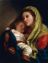 Madonna a dítě, Lattanzio Querena (1768-1853).