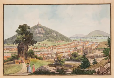 View of Karlsbad Karlovy Vary, c. 1800.