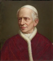 Portrét papeže Lva XIII 1810-1903, 1892.