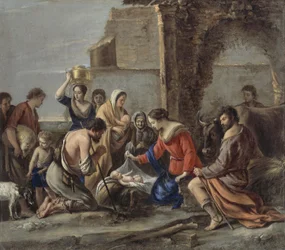 Le Nain - Klanění pastýřů, 1644