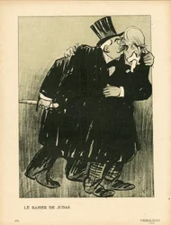 Máselný talíř, číslo 172, satirické barvy