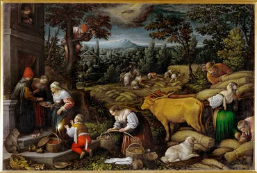 Červen (malba na plátně)