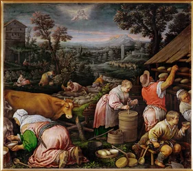 Květen (malba na plátně)