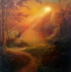 The Awakening, 2022 (olej na plátně)