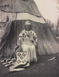 Edna Kash-kash, indická žena Cayuse