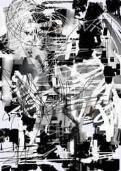 Městský chaos – abstrakt