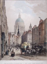 Fleet Street, Londýn, c1850