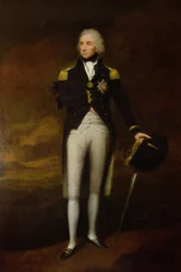 Portrét admirála vikomta Nelsona (1758-1805) (olej na plátně)