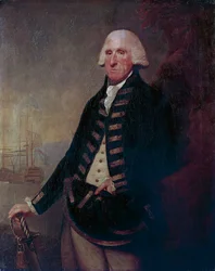 Muotokuva Sir Samuel Hoodista, varakreivi Hoodista (Butleigh