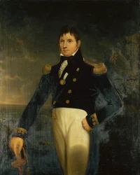 Kontradmirál sir Eliab Harvey (1758-1830), konec 18. až začátek 19. století (olej na plátně)
