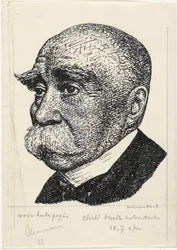 Portrét van George-Eugene-Benjamin Clemenceau