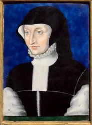 Antoinette de Bourbon, kolem 1567, Écouen, Národní muzeum renesance